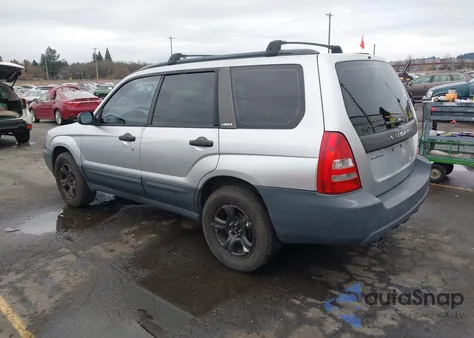 2003 Subaru Forester X из США, поврежденный, VIN JF1SG63633H722873